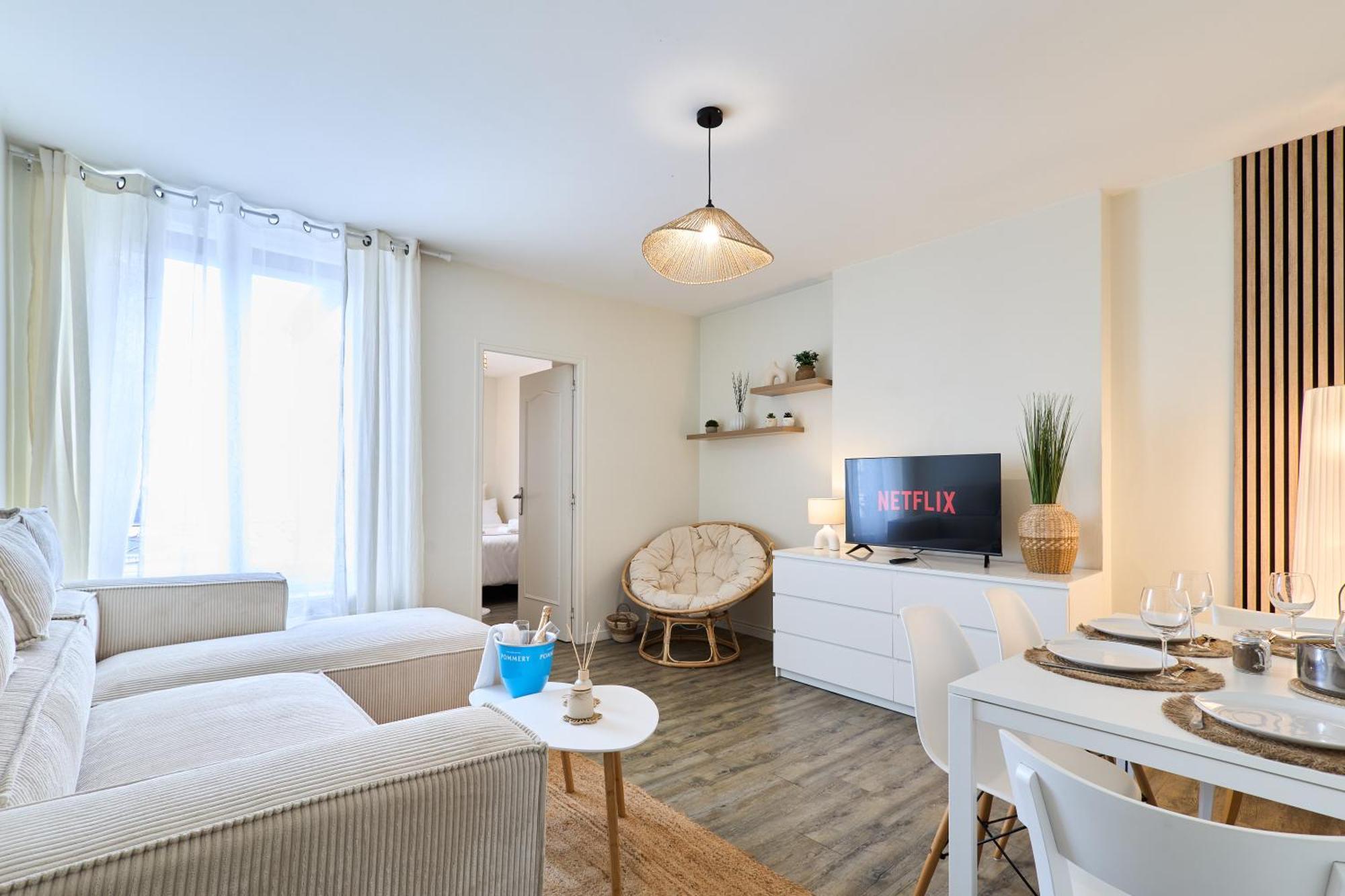 Le Petillant, Gare Centre-Ville, Netflix, Wifi Reims Zewnętrze zdjęcie